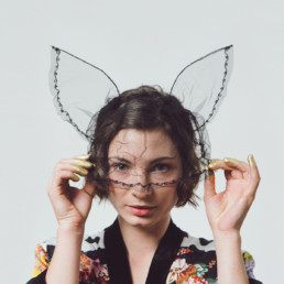 Make-up, Haarstyling, Bodypaint | Shooting für Kubyl & Cranz | Model: Jessica Bama | Foto: Christoph Radl