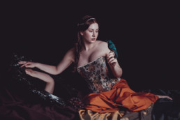 Make-up, Haare und Kostüm | Renaissance Shooting | Model: Irina Sam | Foto: Christoph Radl